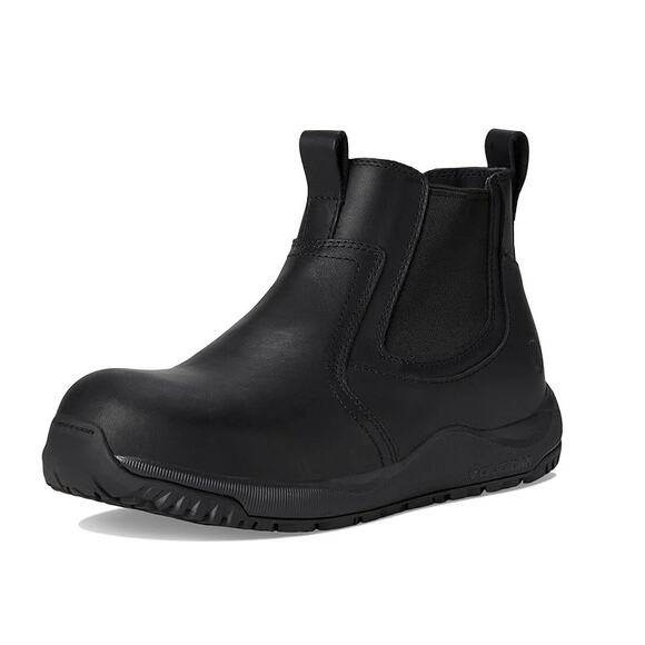 Volcom Mens Street Shield Station Tactical Boots US 11 Wide Black Slip-on CT NIB - Picture 1 of 13